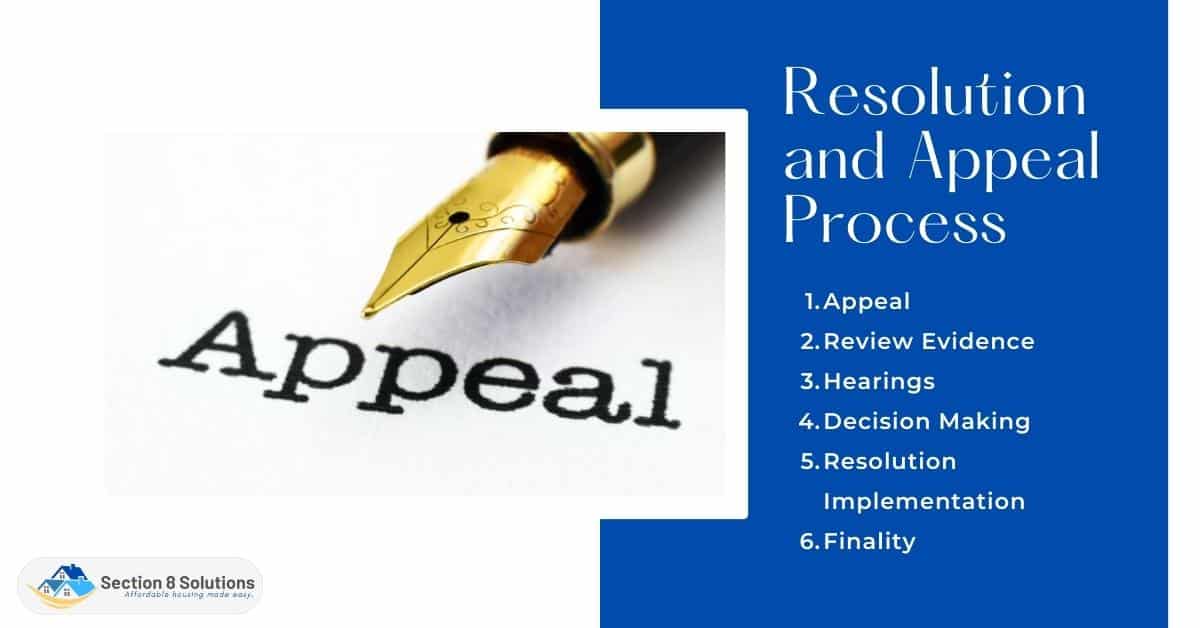 Resolution and Appeal Process
