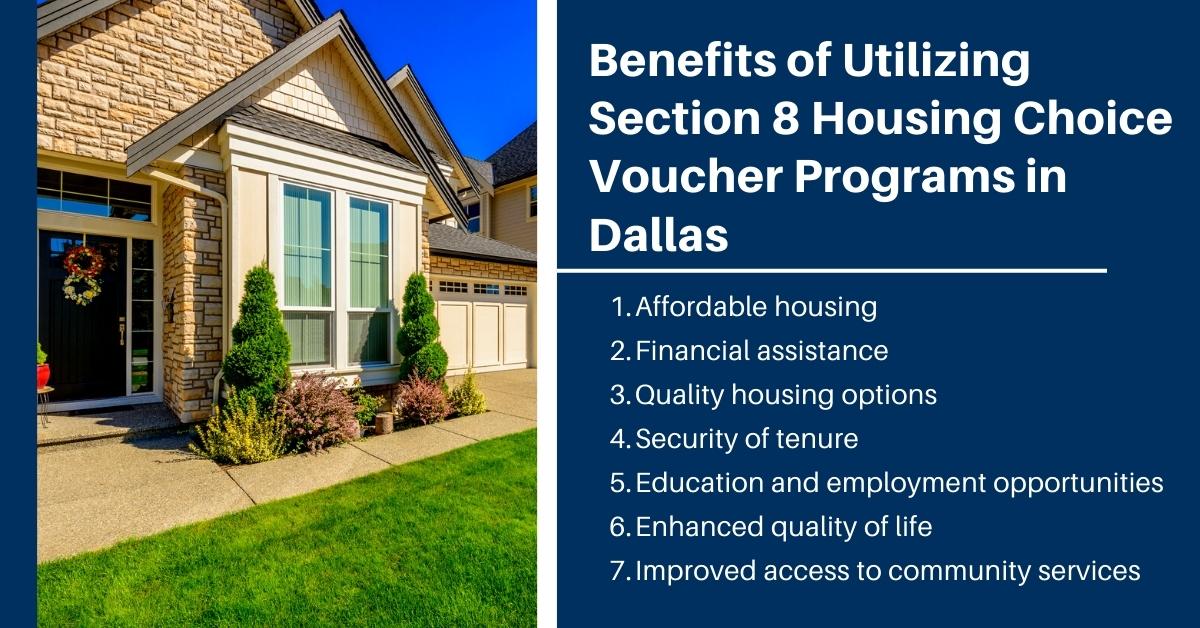 Benefits of Utilizing Section 8 Housing Choice Voucher Programs in Dallas