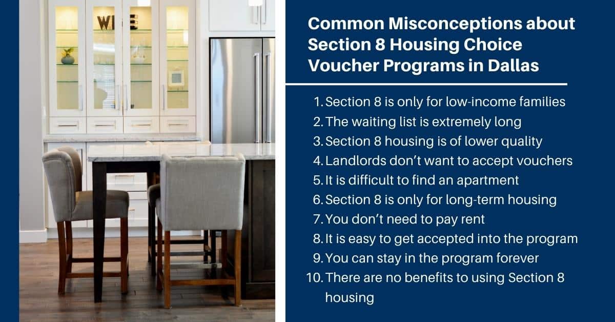 Common Misconceptions about Section 8 Housing Choice Voucher Programs in Dallas
