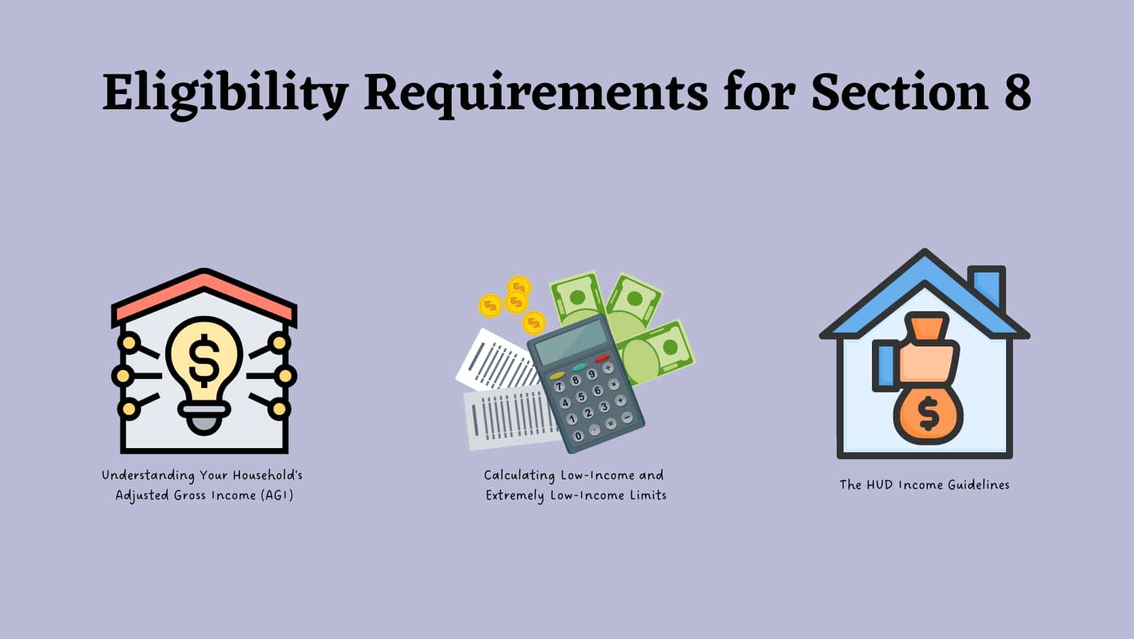 Eligibility Requirements for Section 8