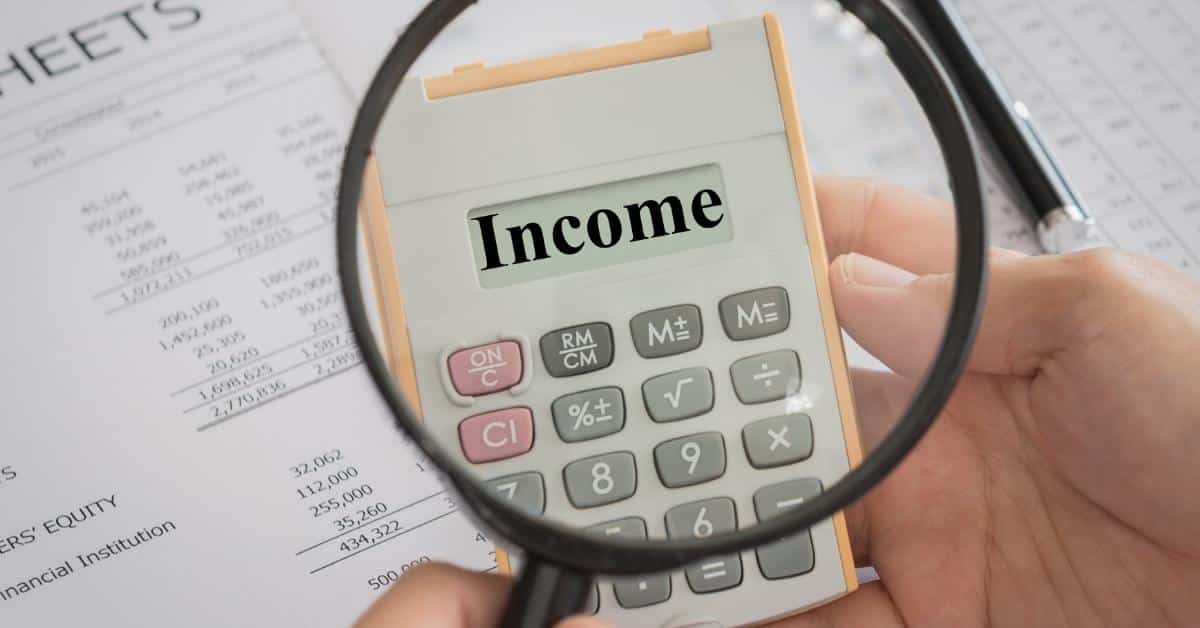Income requirements