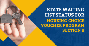 State Waiting List Status for Housing Choice Voucher Program Section 8