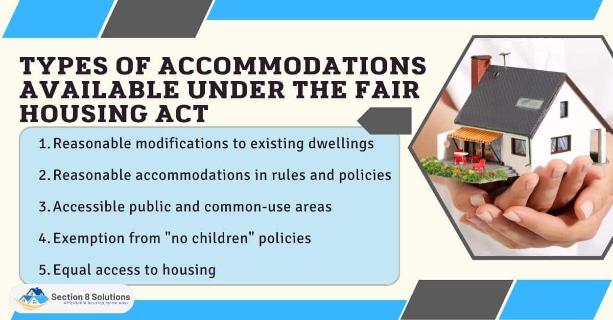 Types of Accommodations Available Under the Fair Housing Act