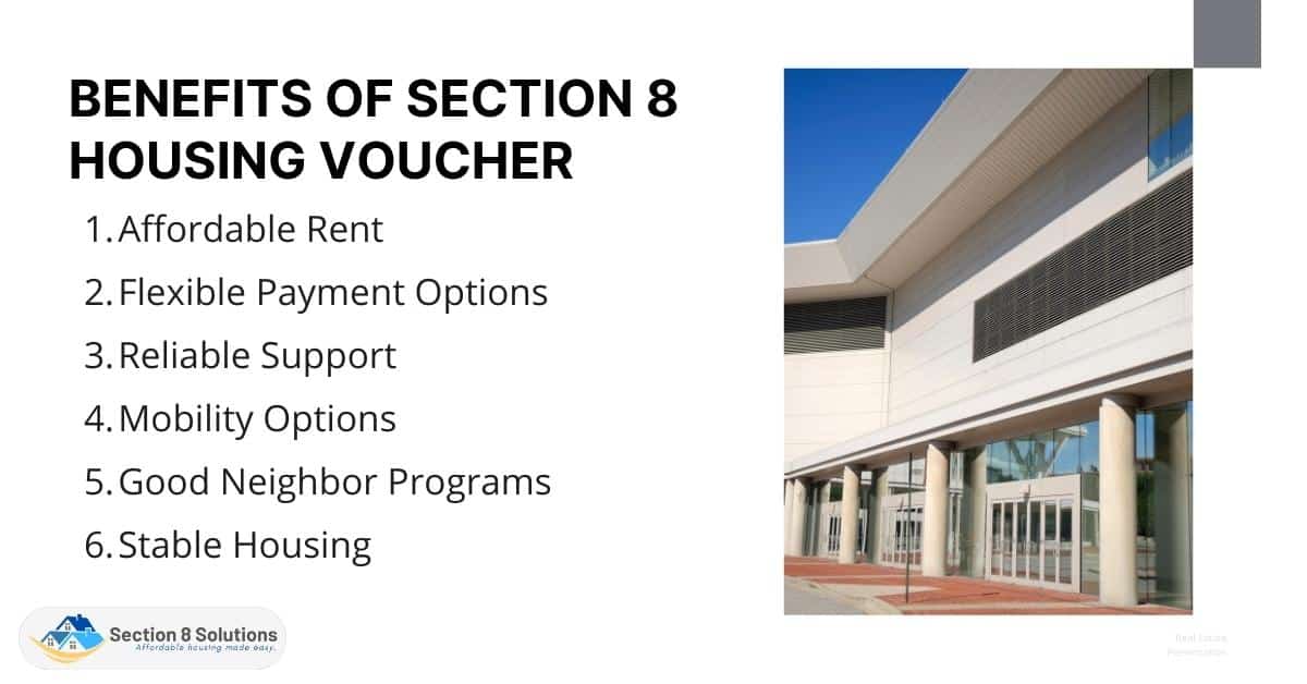 Benefits of Section 8 Housing Voucher