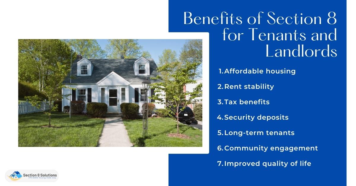 Benefits of Section 8 for Tenants and Landlords
