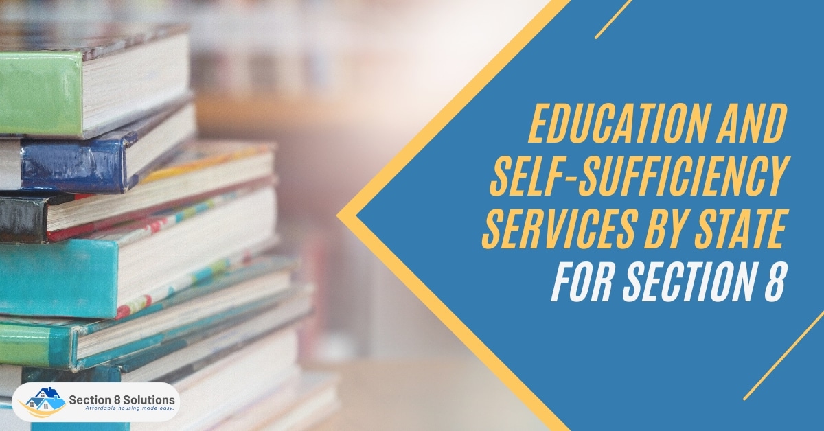 Education and Self-Sufficiency Services by State for Section 8