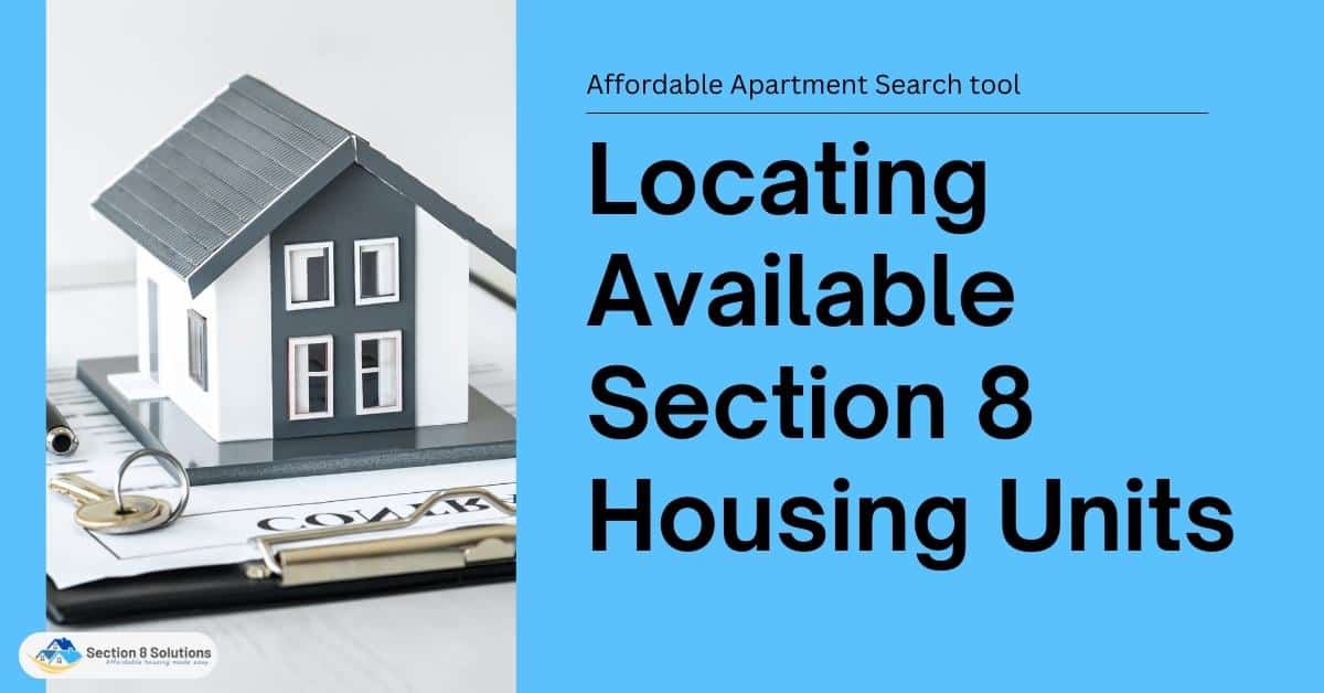 Locating Available Section 8 Housing Units
