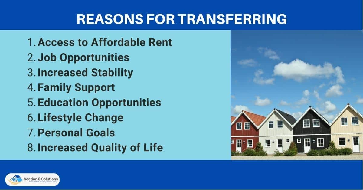 Reasons for Transferring
