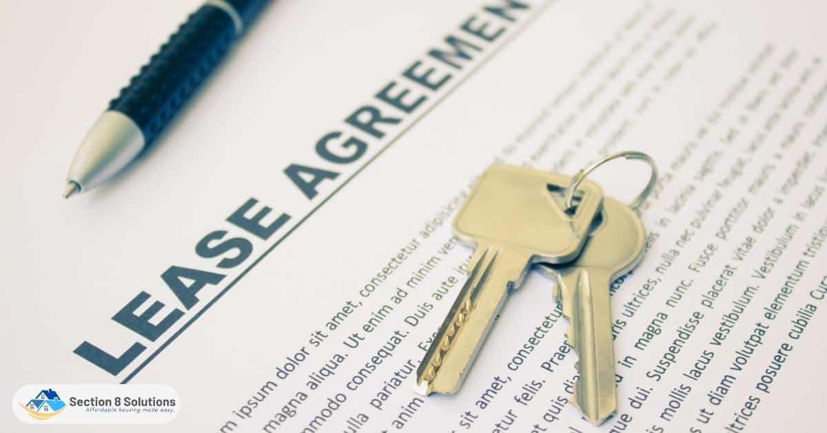 Reporting changes in rent or lease agreement